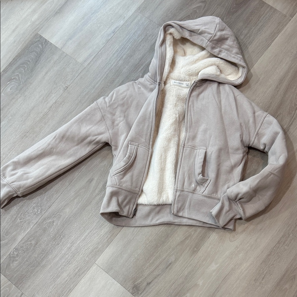 Abercrombie Kids Tan Hooded Jacket